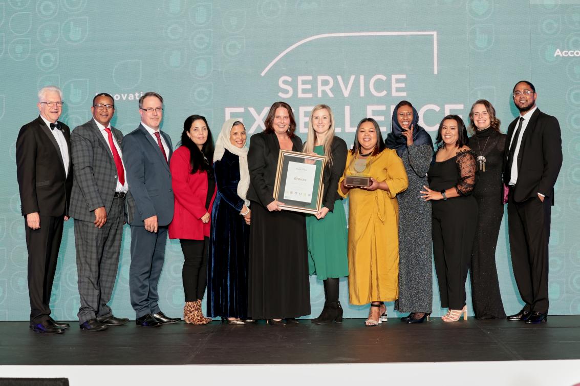 BEST SUPPORT SERVICE TEAM - BRONZE