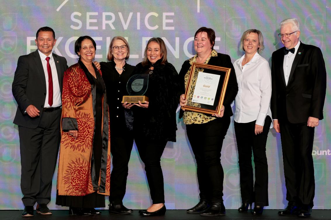 BEST PUBLIC SERVICE INNOVATION TEAM/PROJECT - GOLD